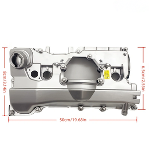 Couvre-culbuteurs en aluminium pour <span class=keywords><strong>E46</strong></span>, E83, E85 11127568582 11127509523 11127526671 - Product Image 4