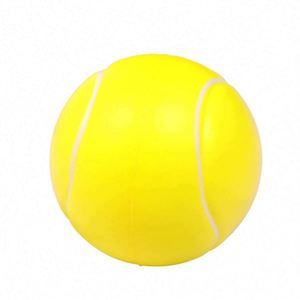 Pelota Antiestrés Deportiva Personalizada de Espuma de Poliuretano (PU) con Forma de Pelota de Tenis, Suave, Unisex, al por Mayor - Product Image 2