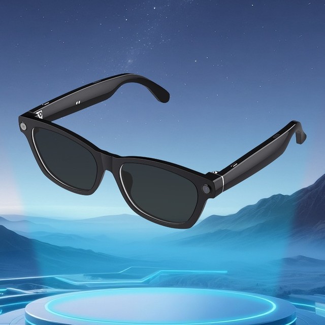 V03 AI Shooting Glasses 500W Pixel Photo Video Recording Noise Reduction AI Recognition Real-time Translation Ultra Durable PC