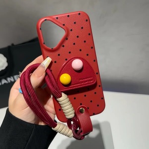 Correa de Muñeca Retro de Tela para Teléfono Móvil, Funda para <span class=keywords><strong>iPhone</strong></span> 11 Pro Max <span class=keywords><strong>12</strong></span> 13 14 15 16 17 Pro Max, Libera tus Manos - Product Image 6