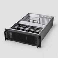 Boîtier de serveur en rack TZR 4U, fabrication sur mesure en tôle, découpe laser, peinture poudrée, usine