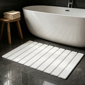 Tappetino Pieghevole in Pietra CF per <span class=keywords><strong>Bagno</strong></span> e Cucina, Asciugatura Rapida, Antiscivolo, in Terra Diatomacea - Product Image 4