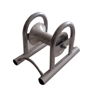 Rodillos de Aluminio de Guía Recta de Una Sola Rueda <span class=keywords><strong>para</strong></span> la Colocación de Cables Subterráneos, Rodillos <span class=keywords><strong>para</strong></span> Tirar Cables Eléctricos - Product Image 2