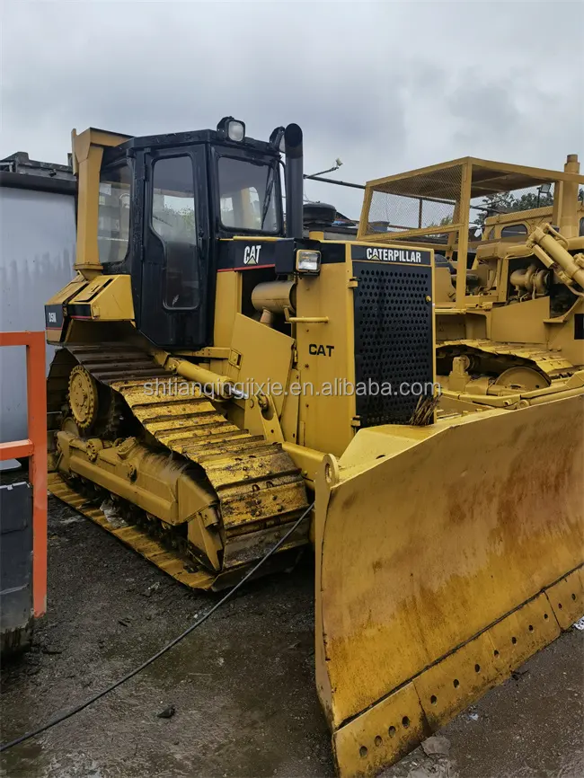 Gebruik Crawler Bulldozers Cat D 5M Pushdozer Grondverzetmachine Mijnbouw Exploitatie Bouwmachines Geweldige Prestaties Afrika