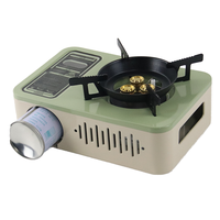 Cuisinière à gaz de pique-nique portable petite cuisinière à gaz pour les aventures en plein air-pour la randonnée Camping RV et voiture brûleur à gaz activités de plein air
