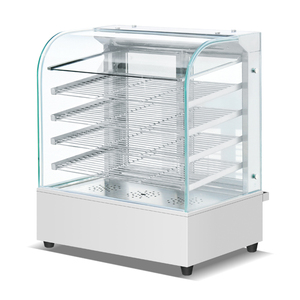 Mẫu Mới Đẹp Và An Toàn Thiết Kế Bằng Thép Không Gỉ Kính Nóng Lên Bánh Trưng Bày - Product Image 5