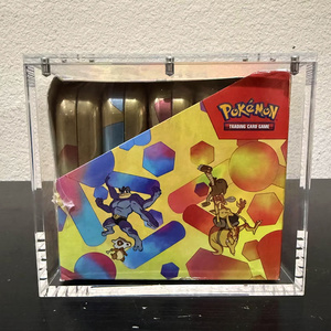 Nuevo Pokemoned 8 Mini Tin 10 Mini Tin Display Estuche de acrílico N52 Tapa magnética Juego DE CARTAS COLECCIONABLES TCG <span class=keywords><strong>Caja</strong></span> protectora de acrílico - Product Image 3