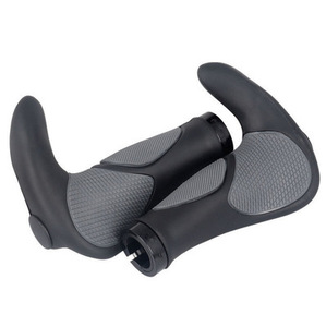 ปลอกแฮนด์จักรยานเสือภูเขาแบบ Bullhorn Drop Bars ปลอกแฮนด์ยางกันลื่นแบบล็อคสองด้าน - Product Image 1