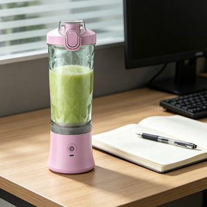 Licuadora Eléctrica Portátil de 600 ml, Fácil de Limpiar, para Jugos de Frutas y Purés de Bebé, Ideal para Exteriores - Product Image 3