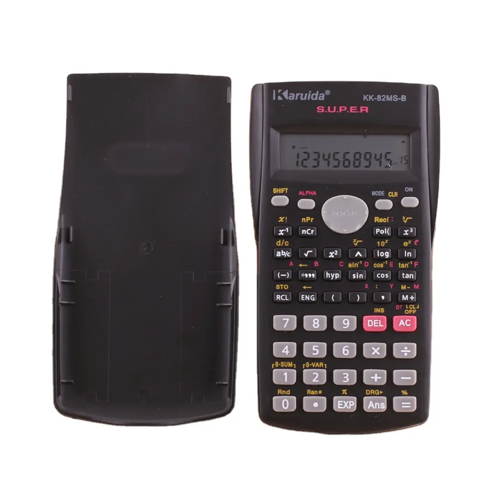 Advanced Scientific Calculator - Dual Line Scientific Multi Function Calculator- 12 Digits Display- 240 Business Functions- Repl