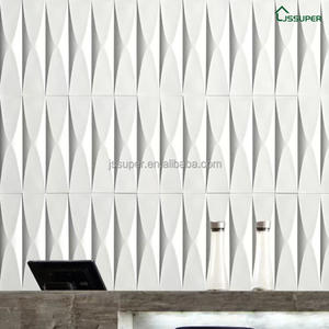 JSSUPER 3D Carrelage de ciment tridimensionnel UHPC Art Carrelage Café Restaurant Fond Mur Décoration Intérieure - Product Image 2