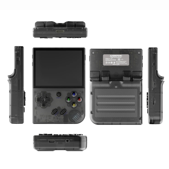 RG35XX PLUS 64GB+128GB 3.5-inch Retro Open Source Handheld Game Console with Wi-Fi Multi-Language Game Player Rg35xx