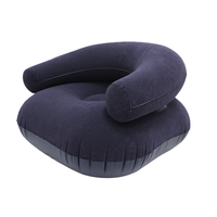 Canapé-chaise de loisirs portable en tissu paresseux gonflable pour sac de couchage extérieur