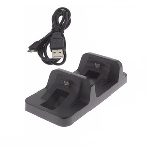 Socle de recharge double USB w, Station d'accueil pour contrôleur <span class=keywords><strong>PS4</strong></span>, nouveau - Product Image 1