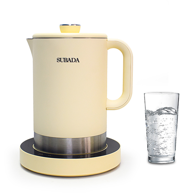 Smart Electric Kettle 1.5L 1800 W StrongPower Dechlorination 12-Hour Keep Warm Anti-Scalding Body Touch Control Food-Grade SS304