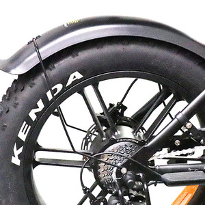 Guardabarros de 20 x 4.0 Pulgadas para Bicicleta Eléctrica Qm V20, Piezas de Repuesto para Guardabarros de Bicicleta Gruesa, Cubierta de Rueda V20/v20 Pro, Guardabarros Trasero - Product Image 2