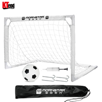 Kit de buts de football pour enfants Kit de filets de football pliables pour l'entraînement des enfants Mini buts de football pop up