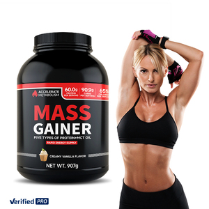 <strong>Serious</strong> <strong>Mass</strong> Customized Chocolate Flavor Sports Supplements Protein Powder Formula <strong>Weight</strong> <strong>Gainer</strong> for Adults - Product Image 2
