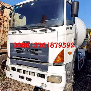 Camión mezclador usado Hino 700 8m3 9m3 10m3 camión cisterna mezclador camiones de hormigón de segunda mano a la venta en China - Product Image 2