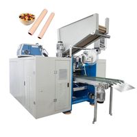 Machine de découpe et de rembobinage automatique de papier sulfurisé, papier silicone et feuille d'aluminium avec système de colle thermofusible et étiqueteuse automatique