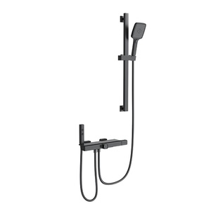 Juego de Ducha de Lujo Ligero en Cobre Ajustable con Cromado y Boquilla de Aumento de Presión para Baño FL-200, Diseño Elegante y Sofisticado - Product Image 4