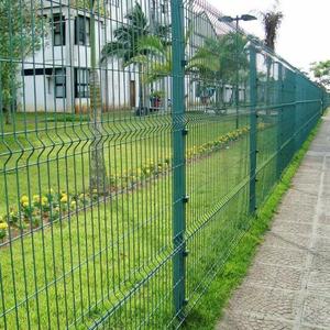 Giá rẻ 3D uốn lưới cong lưới hàng rào mạ kẽm PVC tráng V Uốn 3D cong hàn dây lưới hàng rào cho vườn - Product Image 4