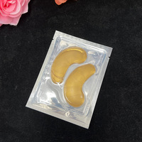 Patchs hydratants pour les yeux en or OEM en gros, masque contour des yeux au collagène et aux cristaux, hydratant, à l'acide hyaluronique et à la vitamine C, raffermissant et anti-âge