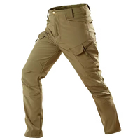 Pantalon tactique, pantalon de travail utilitaire pour la chasse en plein air, pantalon d'entraînement, poches, polaire, pantalon d'hiver, pantalon tactique de chasse