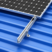 Rail solaire 2400 mm, rail en aluminium pour panneaux photovoltaïques, rail pour kits de panneaux solaires sur toiture
