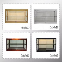 Vitrine de pain sec en verre de comptoir de pâtisserie en métal commercial pour les magasins de café et de boulangerie-pour l'affichage de gâteaux et la façade de magasin