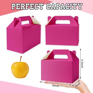Caja <span class=keywords><strong>de</strong></span> cartón con asa SIHENY, reciclable, en colores brillantes surtidos, <span class=keywords><strong>para</strong></span> pasteles, <span class=keywords><strong>desayunos</strong></span>, dulces, queso, etc. - Product Image 2