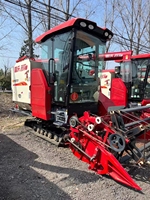 Moissonneuse-batteuse semi-automatique Lovol RG70 diesel 130-131 CV pour céréales (blé, riz) avec transmission par engrenages et moteur puissant