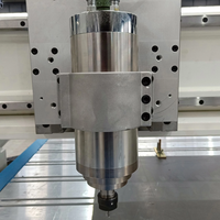 Machine CNC NC série EC, 4,5 kW, 18000 tr/min, refroidissement par air, poignée de commande séparée pour tous types de matériaux, gravure, fraisage