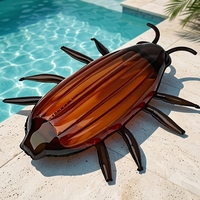 Matelas gonflable en PVC rose taille adulte en forme de coquillage pour piscine, vente en gros d'usine, personnalisable
