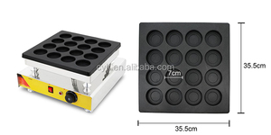 Machine à gâteau aux haricots rouges à 12 trous Dispositif de cuisson de gâteau aux gaufres à l'état neuf - Product Image 4