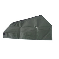 Sac d'arrosage portable en PVC de 15 gallons à libération lente avec irrigation goutte à goutte de 4 à 6 heures pour la protection des arbres