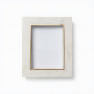 Decoración de Pared, Marco de Fotos Metálico, Duradero y Ecológico, Marco Blanco para Cuadros, Marcos para Exhibición de Fotos de Niños y Abuelos - Product Image 1