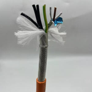 Cable RVSP de Par Trenzado Blindado, Conductor de Cobre, 2/4/6/8 Núcleos, 26-18AWG, RS485, Uso Industrial, Cubierta de PVC Ignífuga - Product Image 5