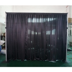 ฉากหลังแบบท่อและผ้าม่านปรับระดับได้สำหรับงานนิทรรศการในสตูดิโอ - Product Image 5