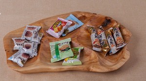 Sẵn Sàng Để Tàu Gỗ Tuyết Tùng Gốc Gỗ Tấm Thực Phẩm Lưu Trữ Gốc Khắc Gỗ Tự Nhiên Thủ Công Mỹ Nghệ <span class=keywords><strong>3</strong></span> Phần Phục Vụ Khay - Product Image 3