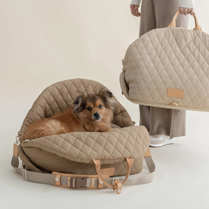 Fabrik Großhandel Hot Sell Passagier gestreifte Haustier Hund Matte Stocked Pet Sitz matte Pet <span class=keywords><strong>Bag</strong></span> - Product Image 1