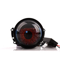 Accessoires d'éclairage de voiture 3 pouces Led Devil Eye Light Headlight 14 Colors Devil Eyes Light avec Smartphone Control