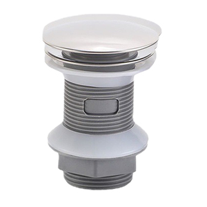 Bonde <span class=keywords><strong>de</strong></span> lavabo 32 mm à bouton-<span class=keywords><strong>poussoir</strong></span>, système click-clack, sans fente, pour drain <span class=keywords><strong>de</strong></span> salle <span class=keywords><strong>de</strong></span> <span class=keywords><strong>bain</strong></span> - Product Image 4