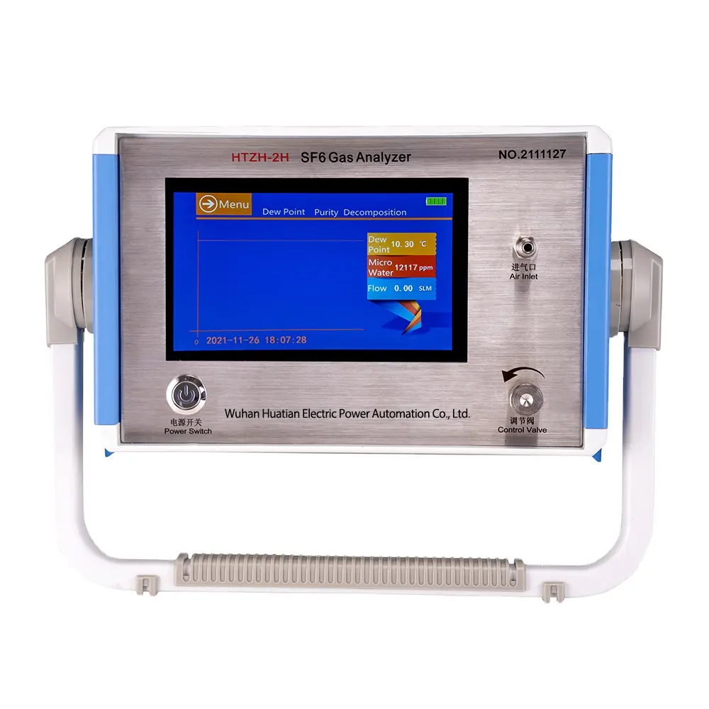 UHV-600 SO2 H2S CO HF Gas SF6 Comprehensive Tester