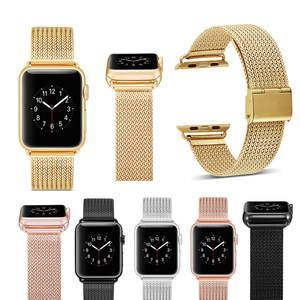 Cinturino Milanese per orologio Apple 49mm <span class=keywords><strong>46mm</strong></span> 42mm 44mm 45mm 41mm cinturino IWatch acciaio inossidabile per ultra - Product Image 2