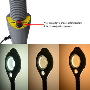 PDOK थोक 10X मंजिल स्टैंड आवर्धक कांच के साथ ताल आवर्धक कांच दीपक का नेतृत्व किया - Product Image 4