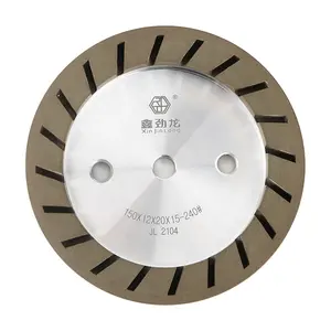 20*15MM Disc Struktur glas Abgeschrägte Diamant harz scheibe Robuste Diamant schleif scheibe für Glas