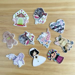 Phim hoạt hình loạt nhựa phẳng nhựa cho <span class=keywords><strong>DIY</strong></span> Craft - Product Image 1