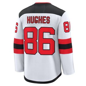 Penguins de Pittsburgh 2026 # 86 Jack Hughes # 13 Maillot de hockey sur glace Nico Hischier unisexe domicile/extérieur/alternatif imprimé 100% polyester - Product Image 4