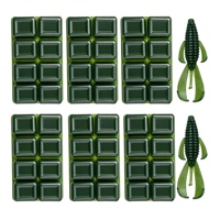 Cubes en PVC solide pour la fabrication d'appâts souples artificiels et de leurres de pêche, kit de démarrage DIY de 6 pièces par BAITNEST